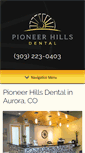 Mobile Screenshot of pioneerhillsdental.com